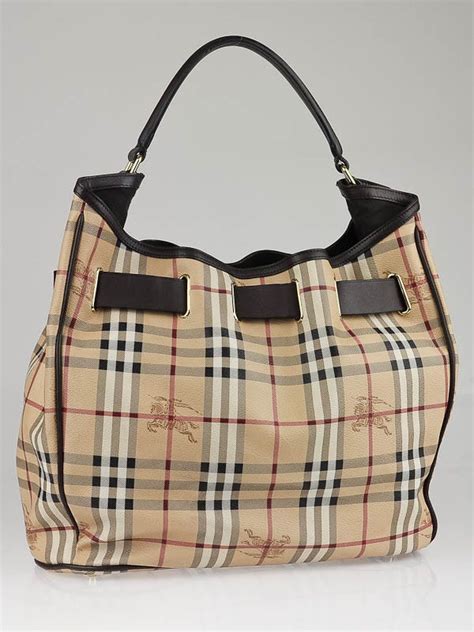 burberry medium haymarket check belted hobo bag|BURBERRY Haymarket Check Medium Walden Belted Hobo .